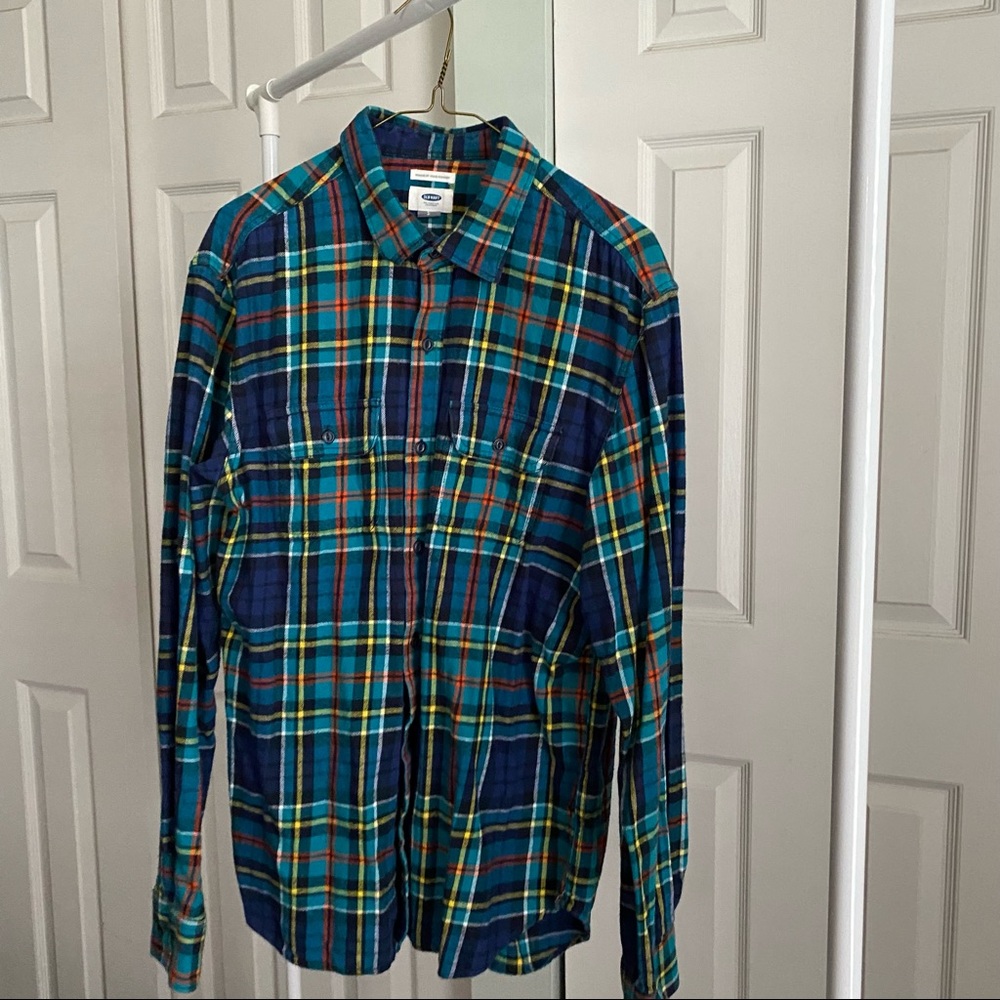 Men’s Blue Flannel